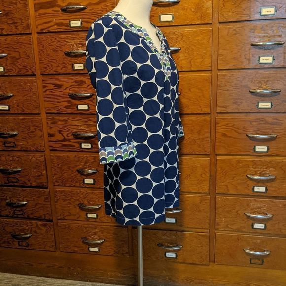 Boden 3/4  sleeve cotton tunic - Picture 6 of 8